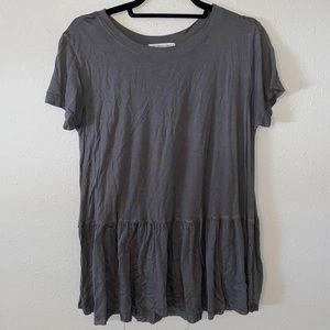 Urban outfitter flowy green short sleeve